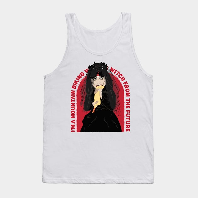 BIKING VAMPIRE WITCH Tank Top by whos-morris